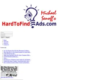 Hardtofindads.com(hardtofindads) Screenshot