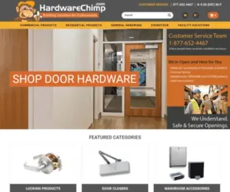 Hardwarechimp.com(Your trusted source for commercial door hardware and specialites items) Screenshot