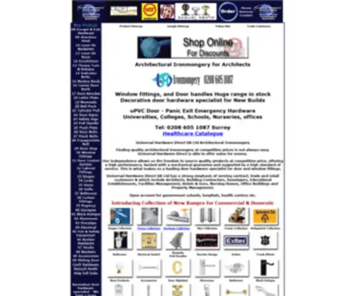 Hardwaredirectuk.co.uk(Home Door Hardware) Screenshot