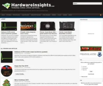 Hardwareinsights.com(Hardware Insights) Screenshot