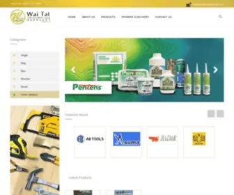 Hardwareshop.com.my(Wai Tat Timber & Hardware Trading) Screenshot