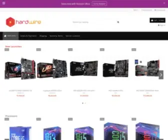 Hardwire.in(Online Shopping) Screenshot