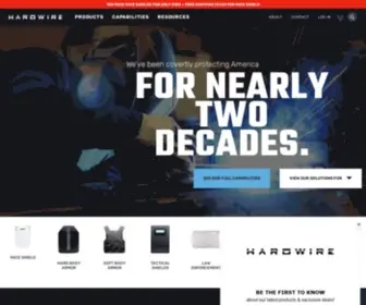 Hardwirellc.com(Hardwire LLC) Screenshot