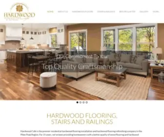 Hardwoodcafe.com(Hardwood Cafe) Screenshot