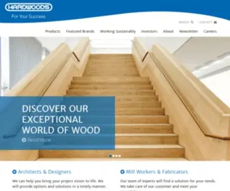 Hardwoods-INC.com(Hardwoods) Screenshot