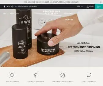 Hardworkinggentlemen.com(Effortless Grooming) Screenshot