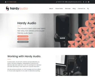 Hardyaudio.com.au(Hardy Audio) Screenshot