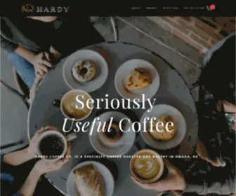 Hardycoffee.com(Hardy Coffee Co) Screenshot