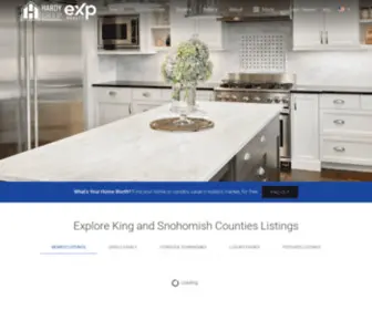 Hardygroupre.com(King and Snohomish Counties WA Real Estate) Screenshot