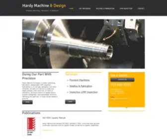 Hardymachine.com(Hardy Machine) Screenshot