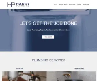 Hardyplumbingllc.com(Hardy Plumbing LLC) Screenshot