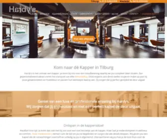 Hardys.nl(De Kapper in Tilburg) Screenshot