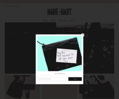 Hareandhart.com(HARE) Screenshot