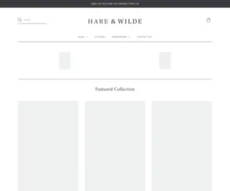 Hareandwilde.co.uk(Hare and Wilde) Screenshot