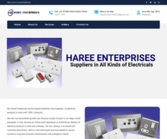 Hareeenterprises.in(Haree Enterprises) Screenshot