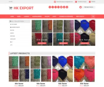 Harekrishnaexport.tk(HK Export) Screenshot