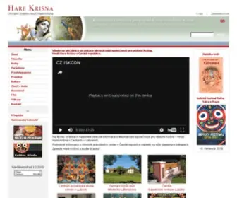Harekrsna.cz(Hare Kr) Screenshot