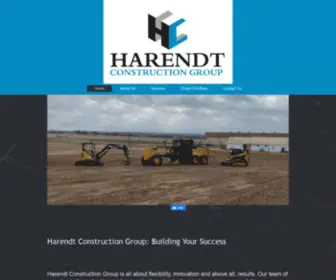 Harendt-Construction.com(Harendt Construction Group) Screenshot