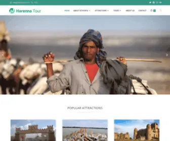 Harennatour.com(Harenna Tours Ethiopia) Screenshot