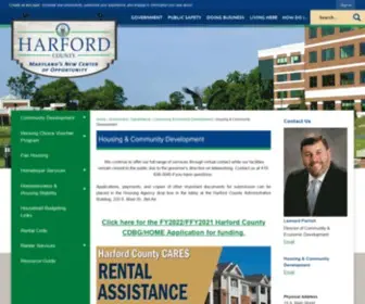 Harfordhousing.org(Housing & Community Development) Screenshot