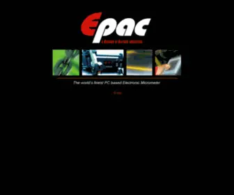 Harfordindustries.com(The EPAC electronic micrometer) Screenshot