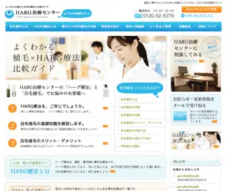 Harg-Center.com(このドメインはお名前.comで取得されています) Screenshot