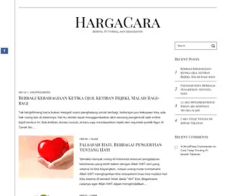 Hargacara.com(Hargacara) Screenshot