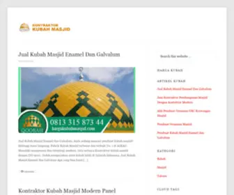 Hargakubahmasjid.com(Harga Kubah Masjid) Screenshot