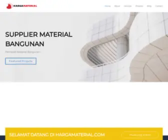 Hargamaterial.org(Harga Material) Screenshot