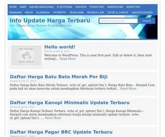 Hargane.id(Info Update Harga Terbaru) Screenshot