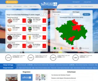 Hargasumsel.com(Sistem Informasi Harga Komoditi Sumsel Terkini) Screenshot