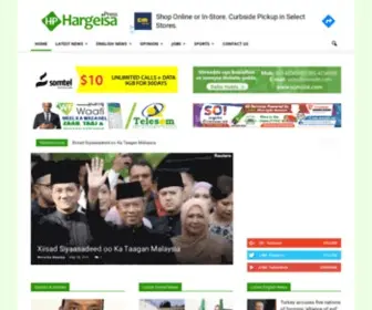 Hargeisapress.com(Somaliland news) Screenshot