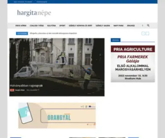 Hargitanepe.ro Screenshot