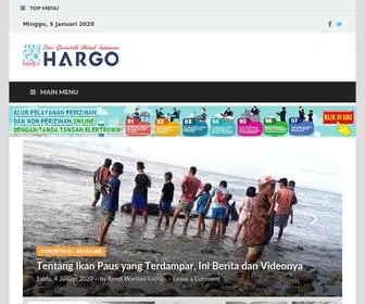 Hargo.co.id(Harian Gorontalo (HARGO)) Screenshot