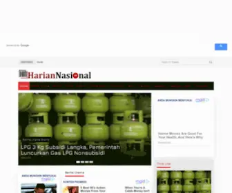 Hariannasional.com(Harian Nasional) Screenshot