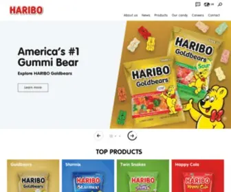 Haribo.com(HARIBO international) Screenshot