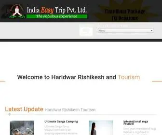 Haridwarrishikeshtourism.com(Haridwar Rishikesh Tourism) Screenshot
