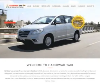 Haridwartaxi.com(Haridwar taxi) Screenshot