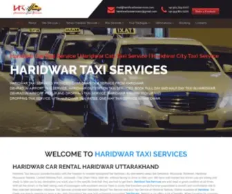 Haridwartaxiservices.com(Haridwar Taxi) Screenshot