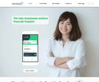 Harigaji.com(Financial Wellness) Screenshot