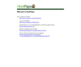 Hariharan.com(HostPapa) Screenshot