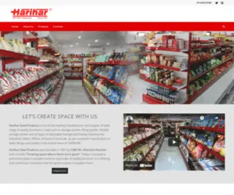 Hariharfurniture.com(We Create Space) Screenshot