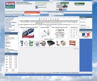 Harik.fr(HARIK EQUIPEMENTS) Screenshot