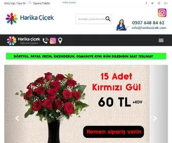 Harikacicek.com(Dörtyol Çiçek) Screenshot