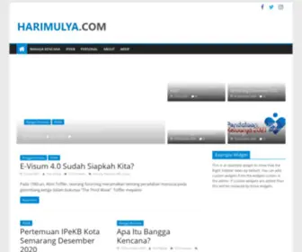 Harimulya.com(Hari Mulya) Screenshot