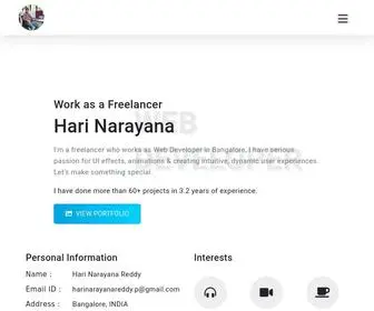 Harinarayana.in(Hari Narayana) Screenshot