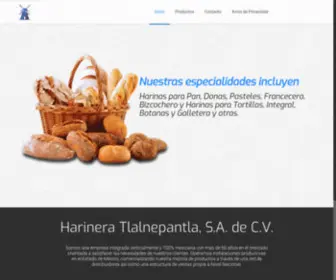 Harinera.com.mx(Harina) Screenshot