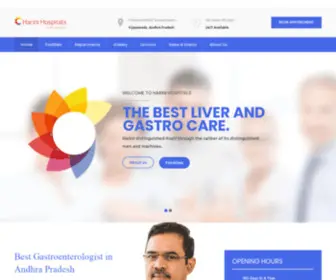 Harinihospital.com(Best Gastroenterologist In Vijayawada) Screenshot