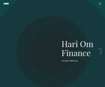 Hariomfinance.com(Secured theme) Screenshot