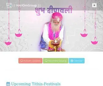 HariomGroup.org(Sant Shri Asharamji Bapu Devotees) Screenshot